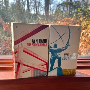 Ayn Rand Book Set: The Fountainhead & Atlas Shrugged, Paperbacks